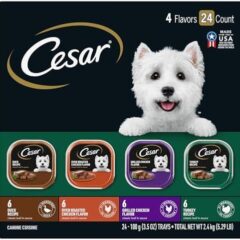 Unleashing Flavor: A Review of CESAR Adult Wet Dog Food Classic Loaf Variety Pack