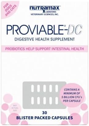 Exploring Nutramax Proviable Digestive Health Supplement for Pets: A Review