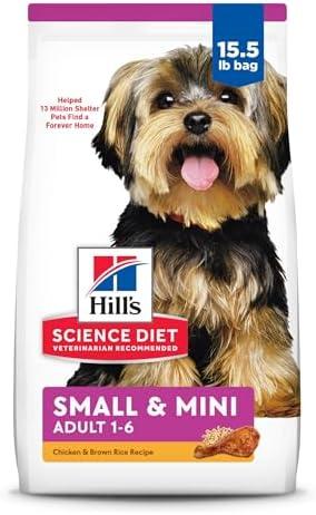 Top Hill's Science diet Dog Foods for Small Breeds: Puppy to Senior Nutrition