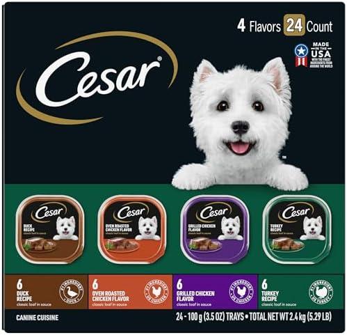 Unleashing Flavor: A Review of CESAR Adult Wet Dog Food Classic Loaf Variety Pack